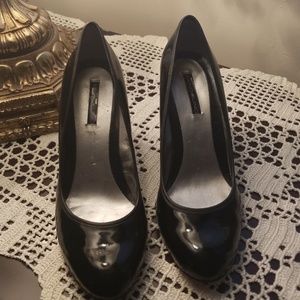 Black Patent Leather Pumps